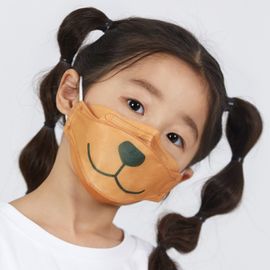 [The good] Animal Face Mask (1 piece, small) Grade - KF94_Animal Face Design, Virus Blocking, Fine Dust Blocking, Respiratory Protection_Made in Korea